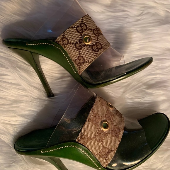 Vintage Gucci Sandals. Made in Italy. High heels. - Picture 6 of 6